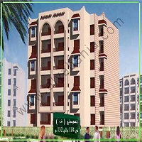 شقة فى مدينة الرحاب  127 م2 قبلى للايجار قانون جديد كود 2922