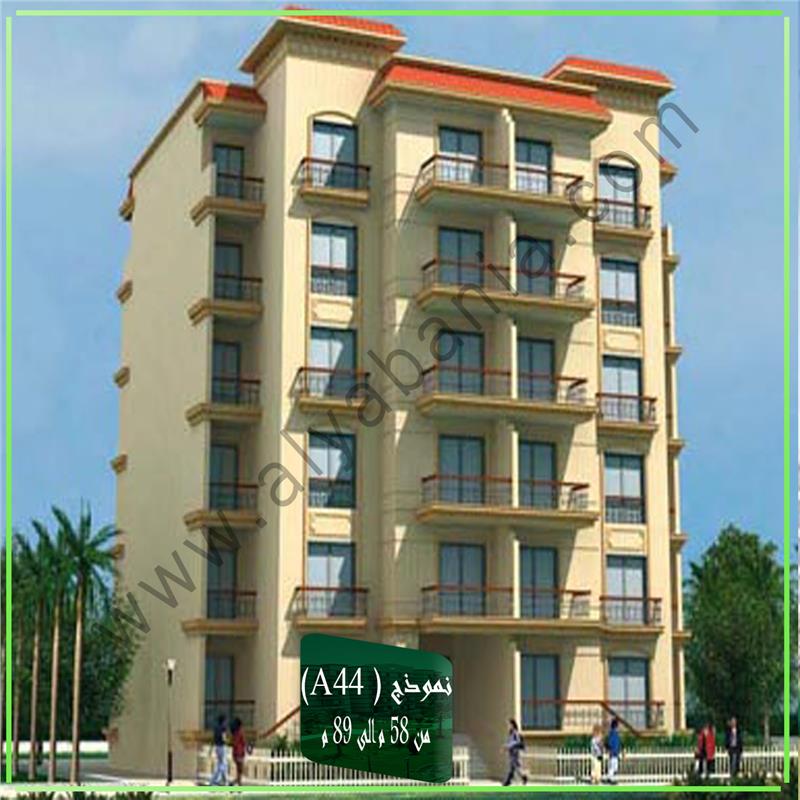 شقة فى مدينة الرحاب  89 م2 شرقى للايجار قانون جديد كود 35765