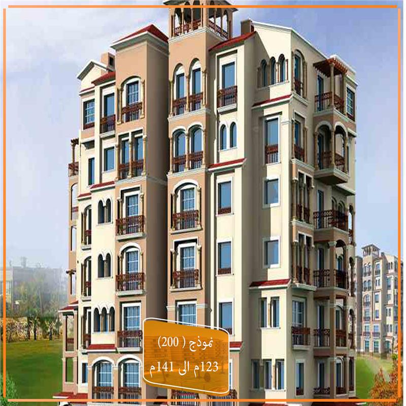 شقة فى مدينتى  135 م2 للايجار قانون جديد كود 25464