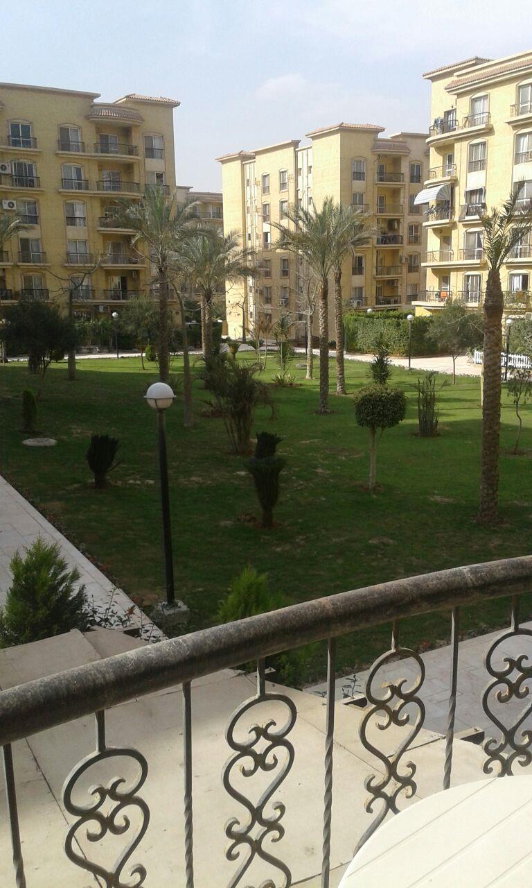 شقة فى مدينة الرحاب  131 م2 غربي وقبلي للايجار مفروش كود 35656