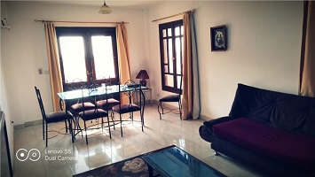 شقة فى مدينة الرحاب  90 م2 بحرى للايجار مفروش كود 41275