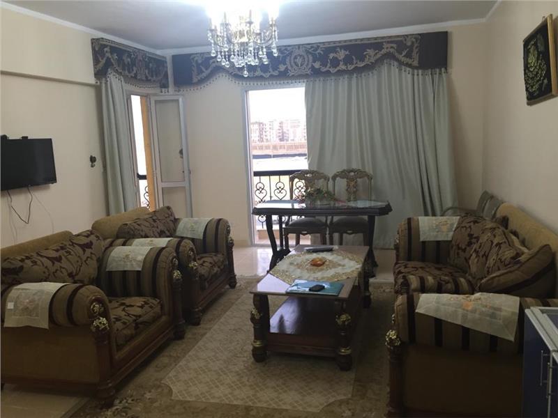 شقة فى مدينة الرحاب  99 م2 بحري وشرقي للايجار مفروش كود 41541