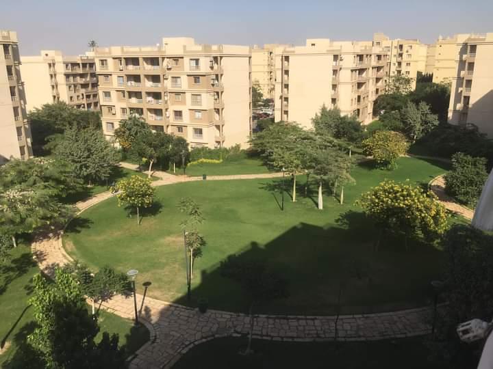 شقة فى مدينتى  105 م2 بحرى للايجار قانون جديد كود 49480