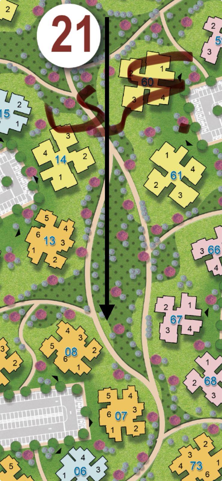 شقة فى مشروع نور - حدائق العاصمة الادارية 123 م2 بحري وغربي للبيع تقسيط كود 51302