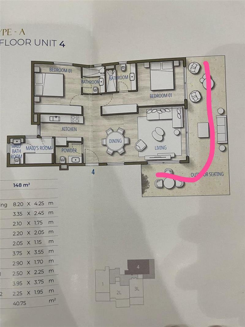 شالية فى ساوث ميد 148 م2 بحرى للبيع تقسيط كود 52710