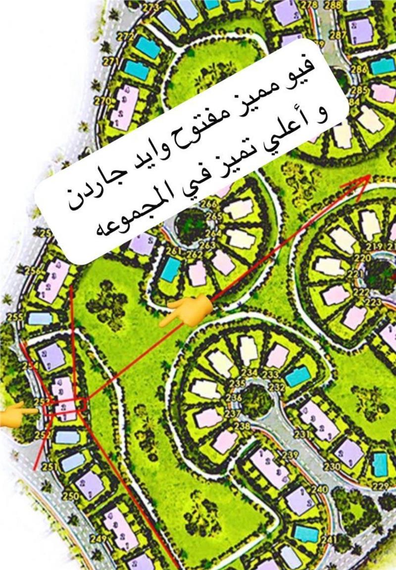 فيلا فى مدينتى  200 م2 بحرى للبيع تقسيط كود 53146