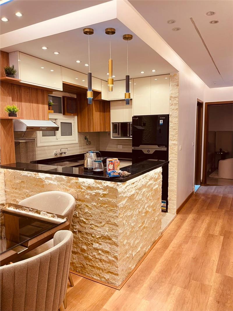 شقة فى مدينتى  117 م2 بحرى للايجار مفروش كود 53596