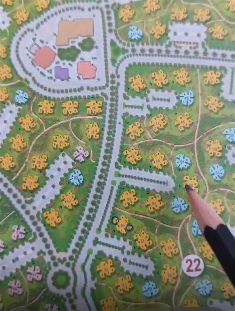شقة فى مشروع نور - حدائق العاصمة الادارية 67 م2 للبيع تقسيط كود 54290
