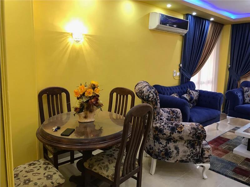 شقة فى مدينتى  109 م2 غربي وقبلي للايجار مفروش كود 54526