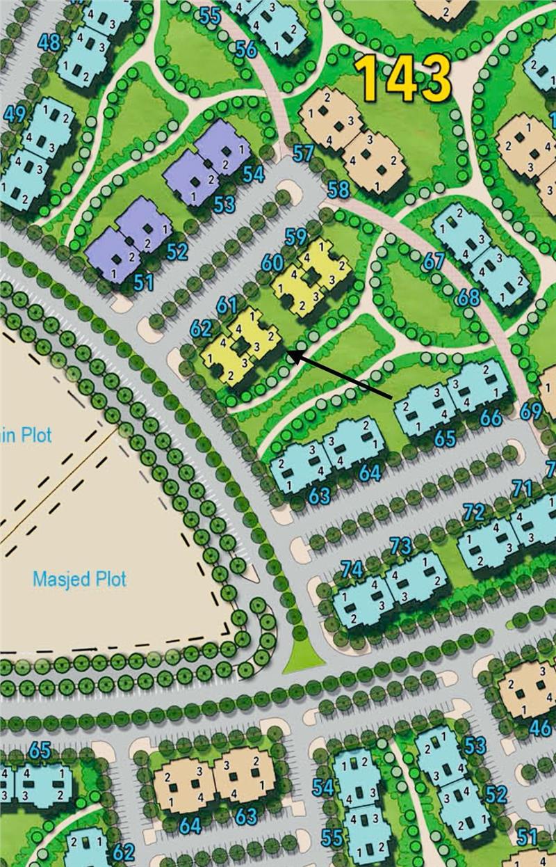 شقة فى مدينتى  79 م2 قبلى للبيع تقسيط كود 54575