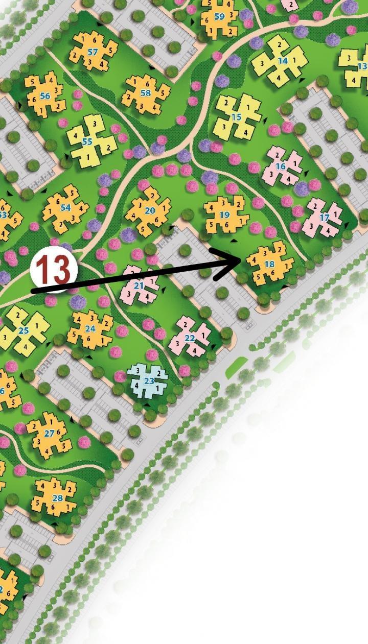 شقة فى مشروع نور - حدائق العاصمة الادارية 98 م2 بحري وغربي للبيع تقسيط كود 54718