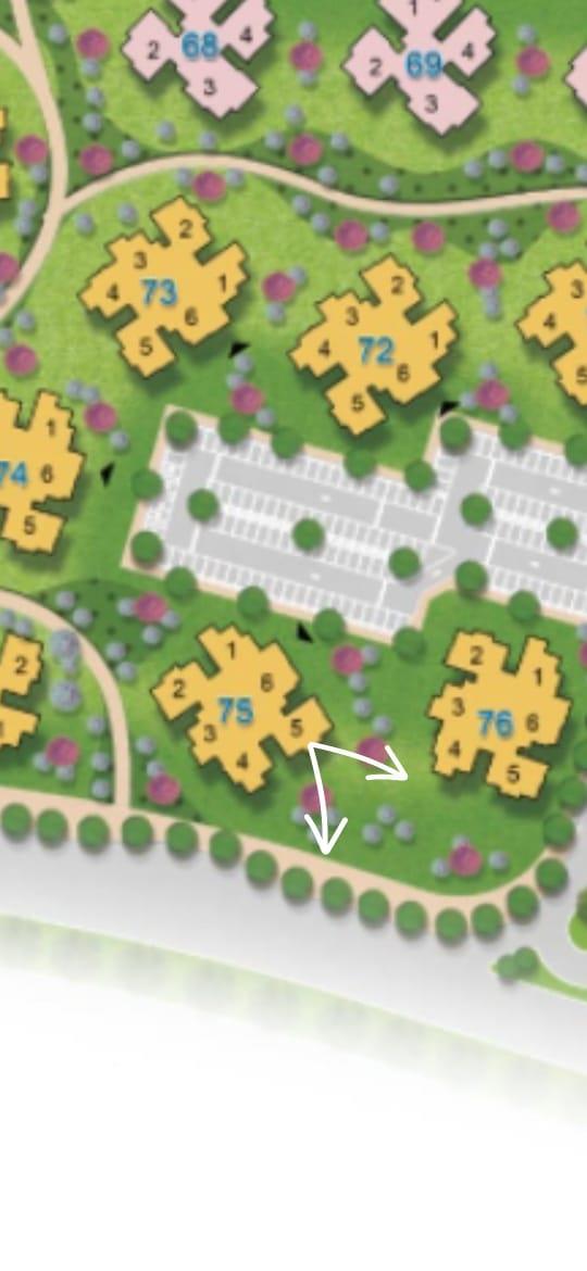 شقة فى مشروع نور - حدائق العاصمة الادارية 131 م2 قبلى للبيع تقسيط كود 54724