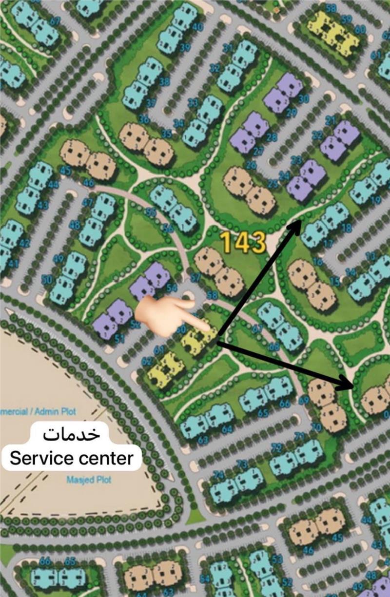 شقة فى مدينتى  79 م2 بحري وشرقي للبيع تقسيط كود 55006