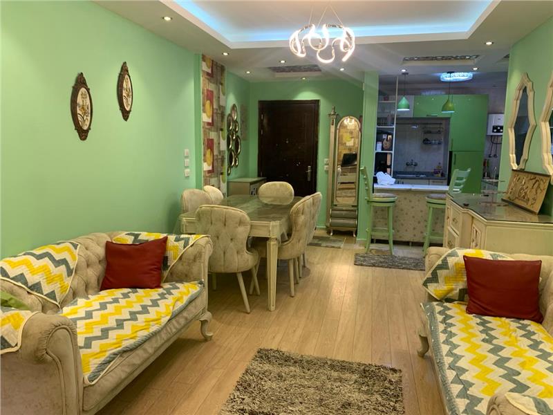 شقة فى مدينتى  107 م2 شرقى للايجار مفروش كود 55072