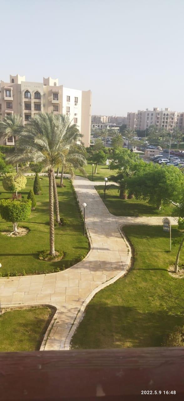 شقة فى مدينة الرحاب  90 م2 قبلى للايجار قانون جديد كود 6055